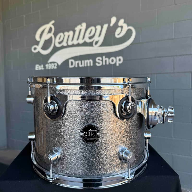 DW Performance Series 9x13 Rack Tom in Titanium Sparkle FinishPly (Rm 4) image 1