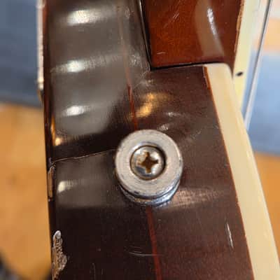 Vintage 1970s Jadee LP-Copy Electric Guitar Sunburst image 10
