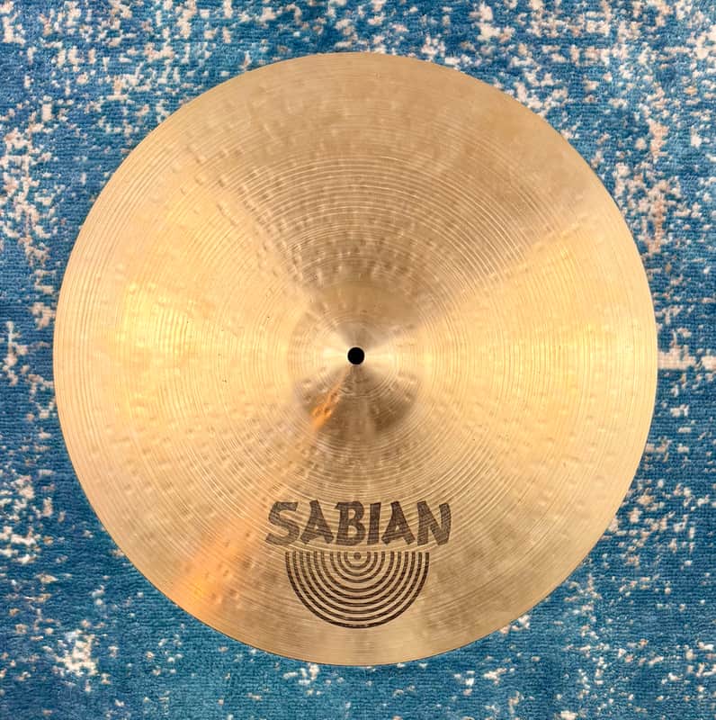 HAND SIGNED BY BOB ZILDJIAN!! 19” Sabian HH Ride 1600g VINTAGE EARLY HH! image 1
