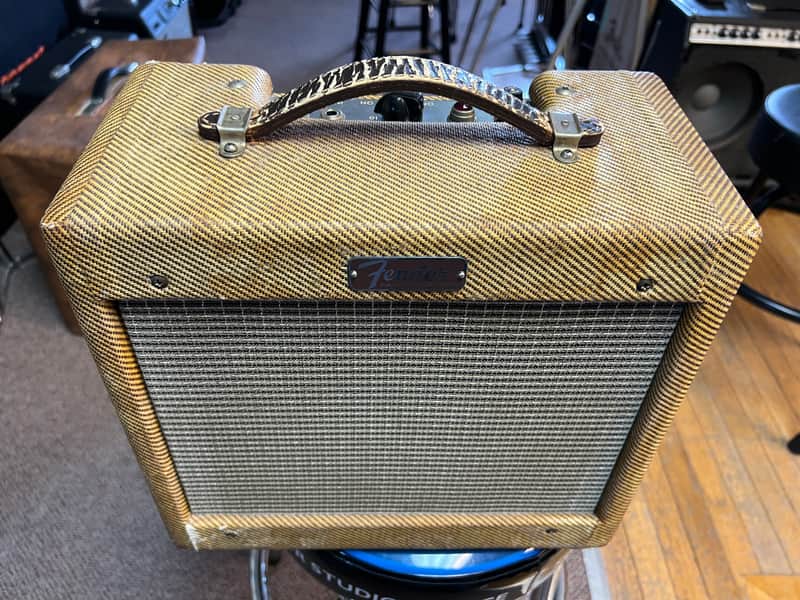 1960 Fender 5F1 Tweed Champ Combo Amp image 1