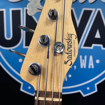 Sadowsky Tom Hamilton's Aerosmith, NYC Fretless Jazz Bass (#84) - Mary Kaye image 10