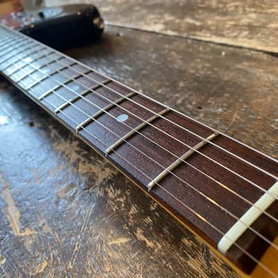 Fender Japan Jaguar 1966 Reissue P-Serial CIJ 1999-02 Alder Three Tone Sunburst image 12