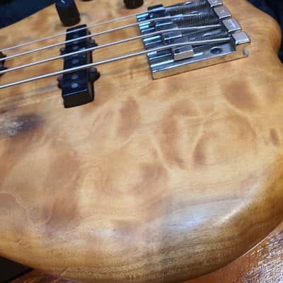 1997 Ken Smith BSR 4J 4String Electric Bass Maple Pau Ferro image 6