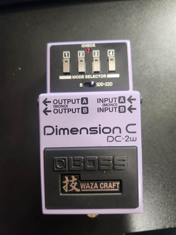 Boss DC-2W Dimension C Chorus Waza Craft 2018 - Present Purple image 1