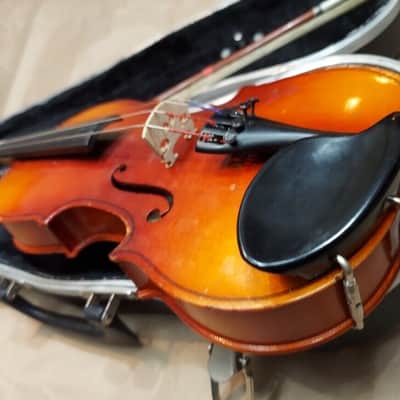 Suzuki model 101RR size 1/4 violin, Japan 1988, with case & bow, Very Good Cond image 8