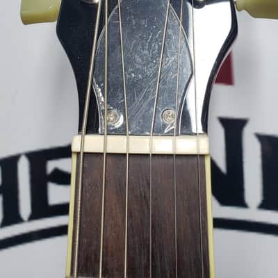 Burny RSA-70 CR Hollow Body Cherry Electric Guitar image 3