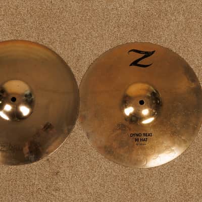 Zildjian 13" A Custom Top Z Custom Bottom Hi Hat Cymbals 884g 1436g image 1