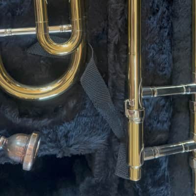 King 605 Trigger trombone. Made in USA image 2