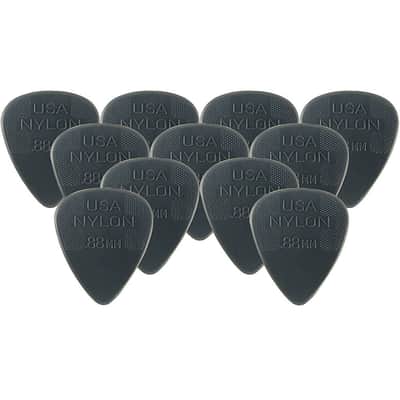 Dunlop 44P88 Nylon Standard .88mm Guitar Picks (12-Pack)
