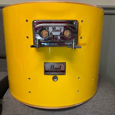 Pearl All Maple 18” Bass Drum Shell & Hoops Yellow image 3