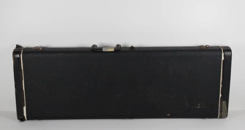 1966 Vintage Fender Stratocaster Telecaster ~Hardshell CASE~ Orange Interior No Tail Logo 1967 1968 1969 image 1
