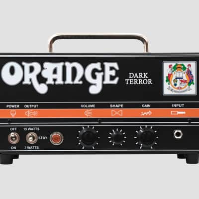 Orange Dark Terror 15-Watt High-Gain Tube Head image 1