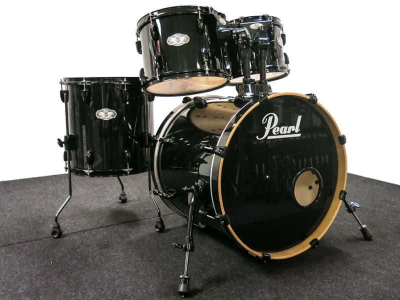 Pearl Vision Birch Drum Kit, Black image 1