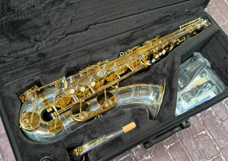 Yamaha YTS-480SGLK Tenor Saxophone Silver-plated Body, Gold Lacquer Keys Auth Dlr New Unplayed #540 image 1