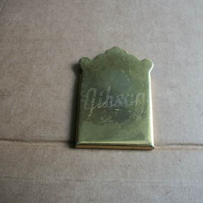 Gibson F5 60s  gold mandolin tailpiece cover image 4