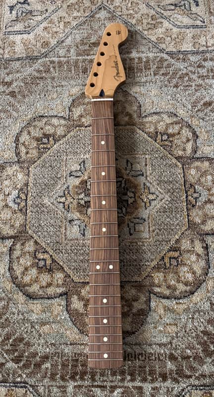 Fender Roasted Maple Stratocaster Neck, 21 Narrow Tall Frets, 9.5", C Shape image 1
