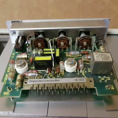 SIEMENS IMPEDANZWANDLER B 502 & SUMMENVERSTÄRKER B 477 made in GERMANY image 3