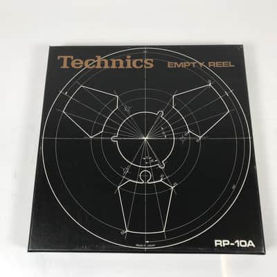 NOS Technics RP-10A 10.5" Metal Reel to Reel 1/4" Sound Recording Tape image 1