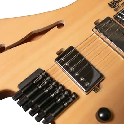 BootLegger Guitar Jazz Absinthe 2025 Fanned Frets Headless Matte image 7