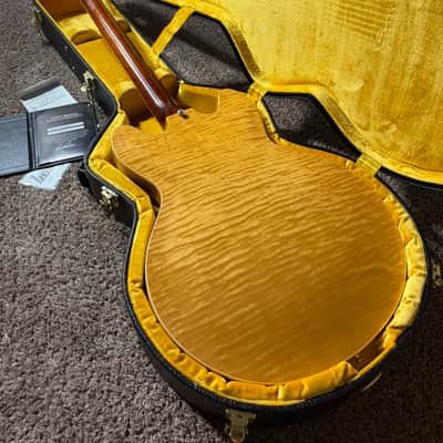 Gibson 2015 Memphis '63 ES-335 Block Neck - Figured Natural VOS image 17