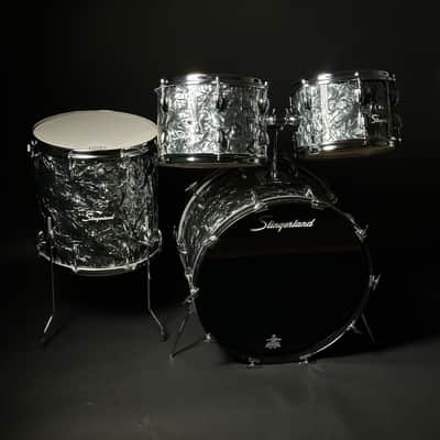 Slingerland Black Diamond Pearl (1970s) Vintage Drum Set image 10