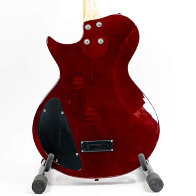 Fernandes LSA Monterey Magnacoustic Cherry Red – Hot Rail Power with Piezo Sparkle image 13