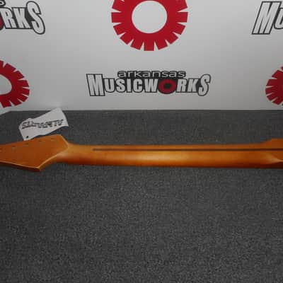 Allparts Fender Licensed Neck For Stratocaster, Maple, Aged (Relic) Satin Finish - #SMVF-C image 4