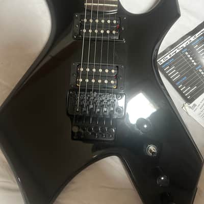 B.C. Rich Stranger Things “Eddie's” Inspired NJ Warlock 2022 - Black image 9