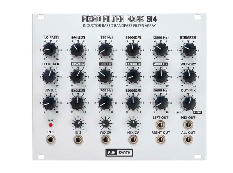 AJH Synth Fixed Filter Bank 914 (Silver) [DEMO] image 1