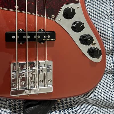 Fender Player Plus Jazz Bass Aged Candy Apple Red, Maple Fingerboard image 4