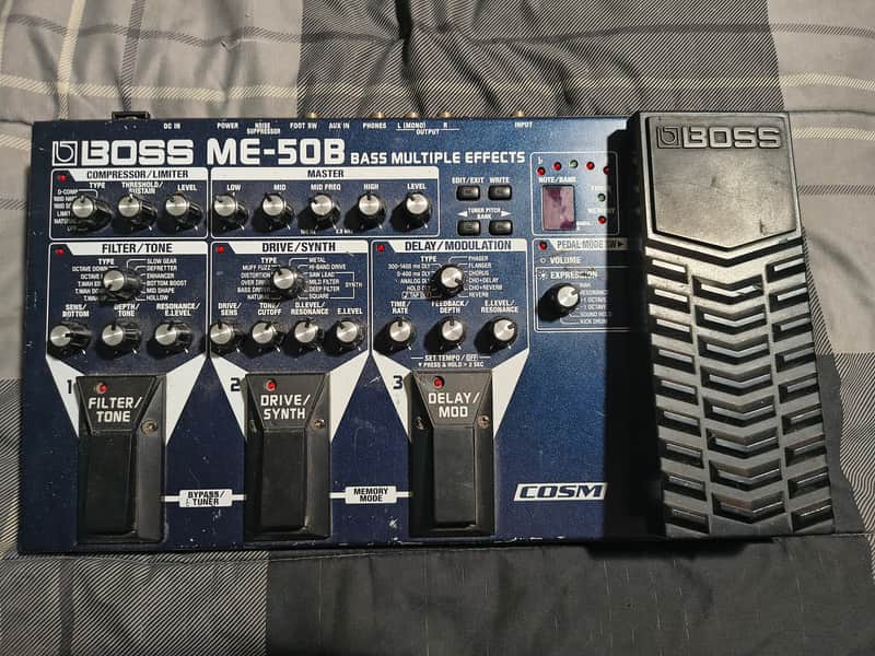 Boss ME-50B Bass Multiple Effects | Reverb