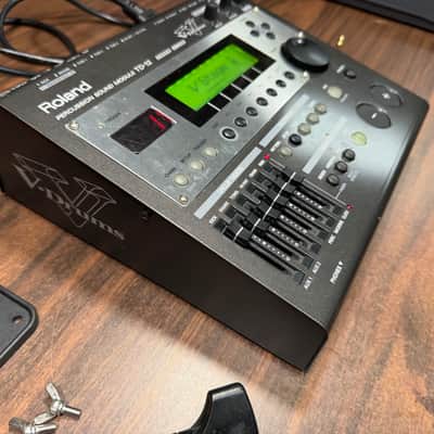 Roland TD-12 V-Drum Sound Module w/Mount, Clamp, & Power Cable - CY93338 image 7