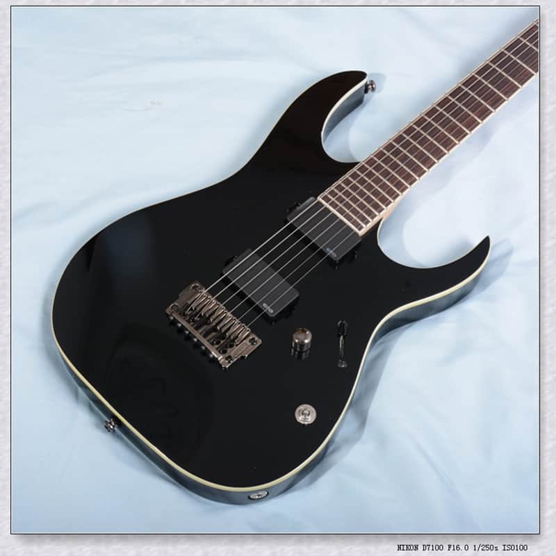 Ibanez RGIR20FE-BK Iron Label BK | Reverb