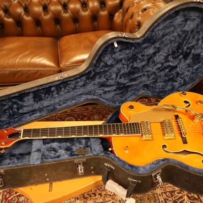 Gretsch Synchromatic Nashville Hollow Body Single-Cut with Bigsby 50's Orange Stain image 8