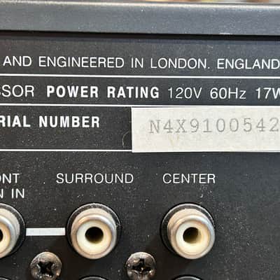 NAD Model 910 Vintage Dolby Surround Sound Processor image 7