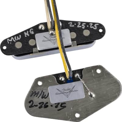 Genuine Fender Custom Shop '50/'51 Blackguard Telecaster/Tele Pickups Set image 4