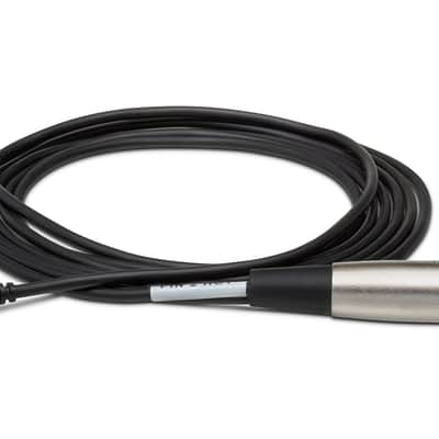 Hosa Technology XVM105M Right-Angle 3.5mm TRS to XLR(M) Microphone Cable (5ft) image 2