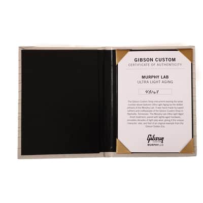 Gibson Custom Shop 1954 Les Paul Standard Wraparound Rocker Ebony VOS Made 2 Measure 2023 image 11