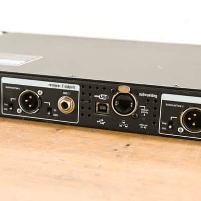 Shure UR4D Wireless Receiver w/ two UR2/SM58 Handheld Mics - L3 Band CG0128N image 10