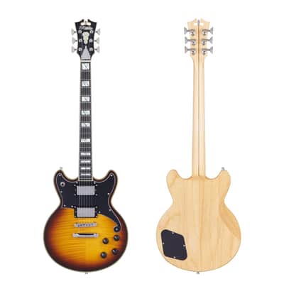 D'Angelico Deluxe Brighton - Vintage Sunburst (DADBRIVSBNS) image 6