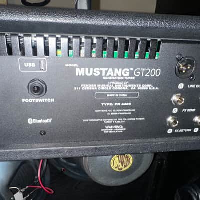 Fender Mustang GT 200 200-Watt 2x12"  2017 - 2018 - Black image 5