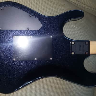 Kramer Nightswan Black/Purple flake sparkle OHSC image 8