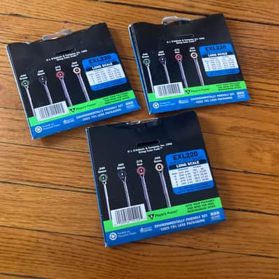 D'Addario EXL220 Nickel Long Scale Super Light Bass Guitar Strings (3) Sets NOS ship free tomorrow image 2