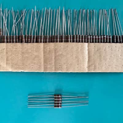 NOS 5x 1.5K 0.5W 1/2W 10% CARBON COMPOSITE COMP RESISTORS FOR TUBE AMP HIFI AMPLIFIER image 6