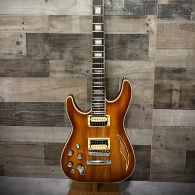 Schecter C-1 EA Classic Left Handed Electric Guitar - Faded Vintage Sunburst (644) image 2