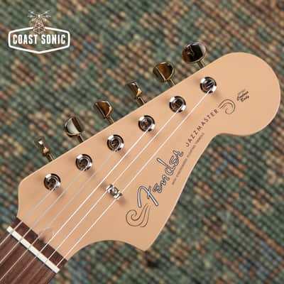 2026 Fender FSR Hybrid II Jazzmaster Made in Japan Matching Headstock Sahara Taupe satin image 12