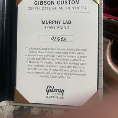 Gibson Custom Shop Murphy Lab '60 Les Paul Standard Reissue Ultra Heavy Aged image 6