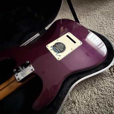 Fender American Standard Stratocaster with Rosewood Fretboard 1998 - 2000 - Purple Metallic image 9