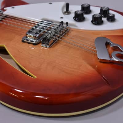 1966 Rickenbacker 360/12 12-String Electric Guitar Fireglo w/OHSC image 10