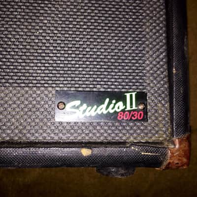 Trace Elliot Tvt9 studio II 80/30 guitar amp 8 preamp tubes rare amp image 2